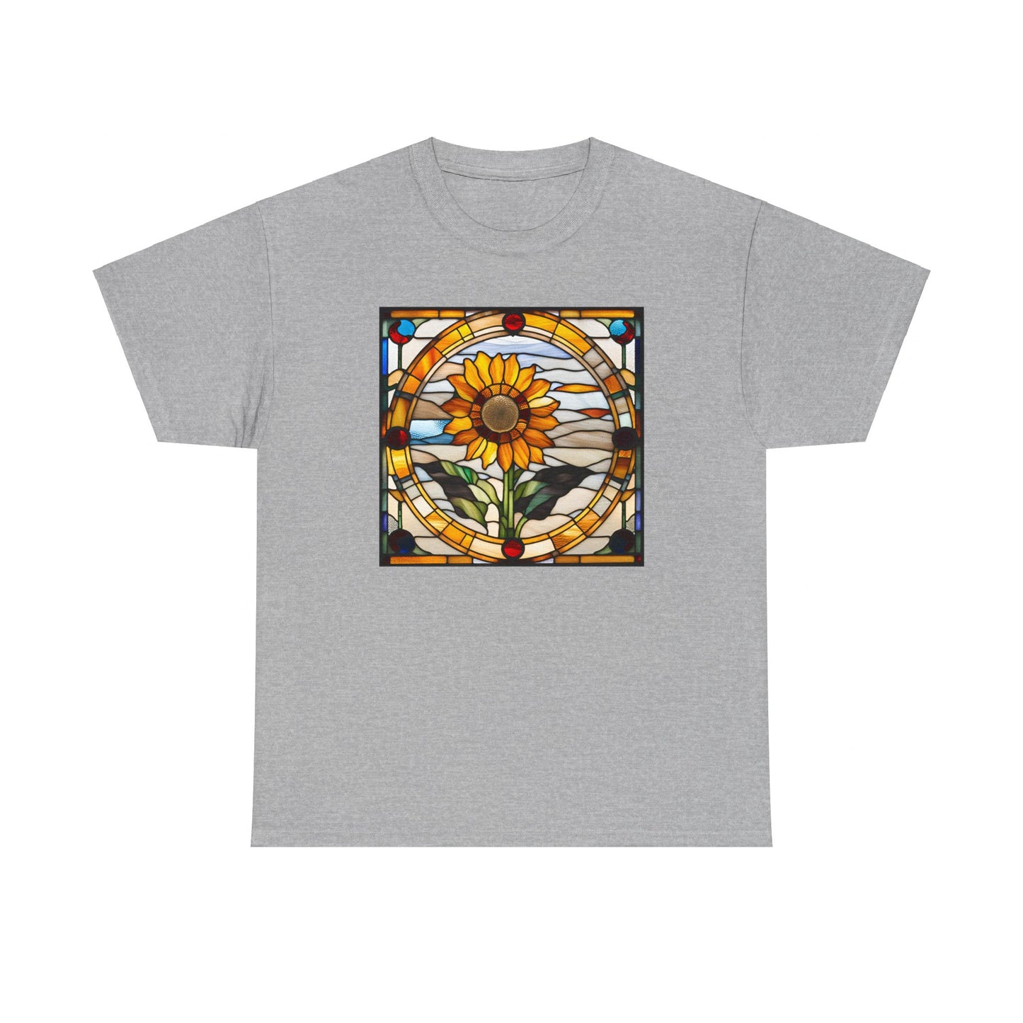 Sunflower Stained Glass T-shirt