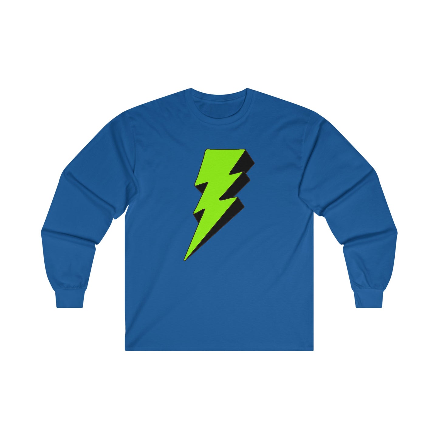 Lightning Bolt (3D) - Long Sleeve Tee