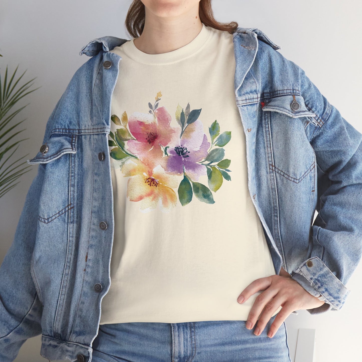 Bouquet Pastel Flowers T-shirt