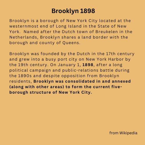 Brooklyn 1898 T-shirt