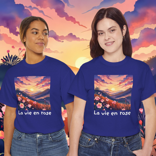 La vie en rose (Life in pink) T-shirt