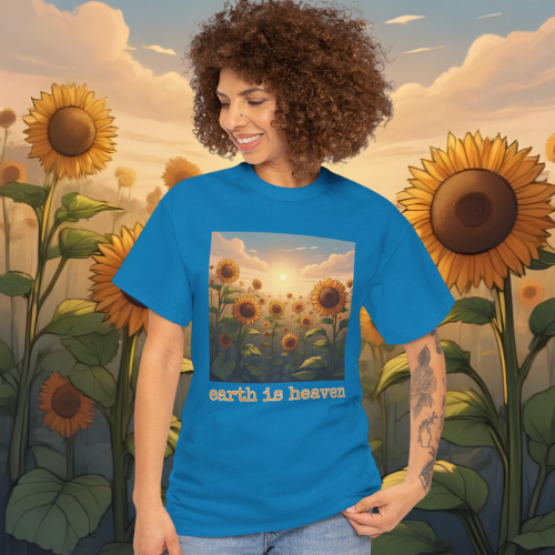 earth is heaven v2 T-shirt