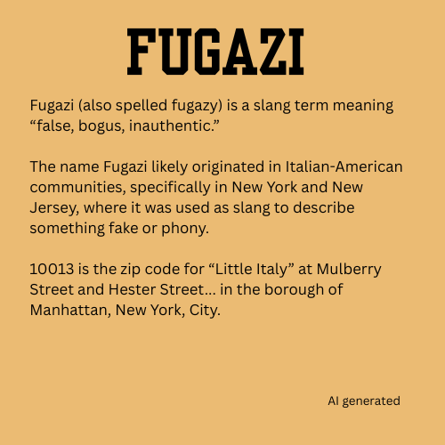 Fugazi T-shirt