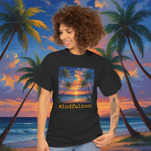 Mindfulness (sunset) T-shirt